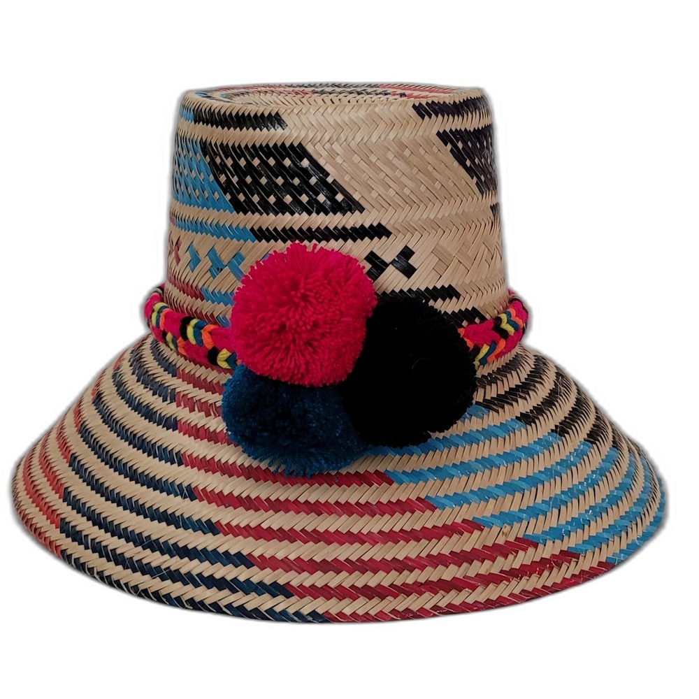 NWT Wuitusu Gracie Handmade Wayuu Straw Hat | Summer Hat | Sun Hat | Boho‎ Hat